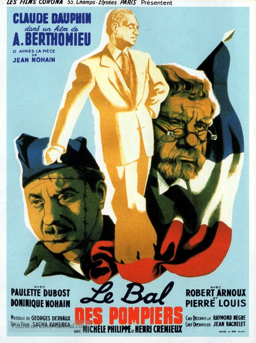 Le bal des pompiers - French Movie Poster