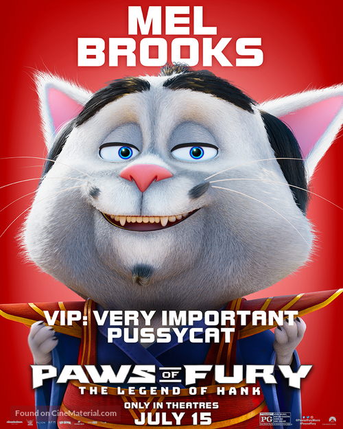 Paws of Fury: The Legend of Hank - Movie Poster