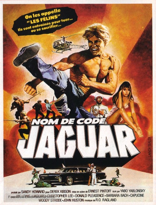 Jaguar Lives! - French Movie Poster
