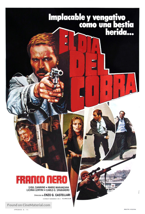 Il giorno del Cobra - Argentinian Movie Poster