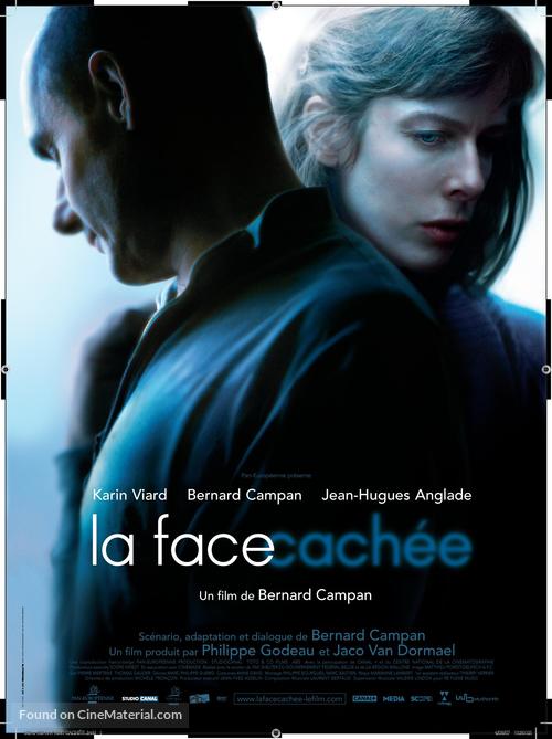 Face cach&egrave;e, La - French Movie Poster