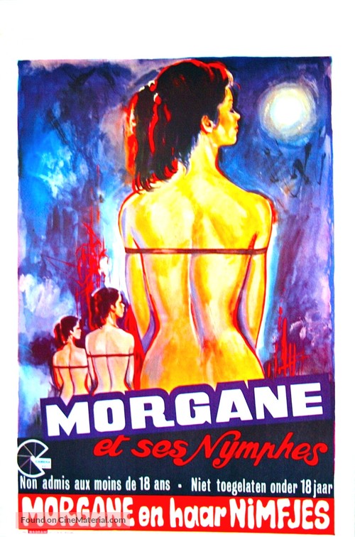 Morgane et ses nymphes - Belgian Movie Poster