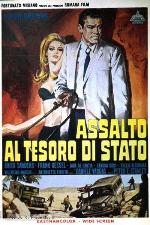 Assalto al tesoro di stato - Italian Movie Poster