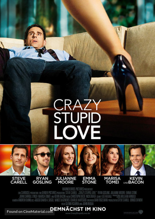 Crazy, Stupid, Love. - German Movie Poster