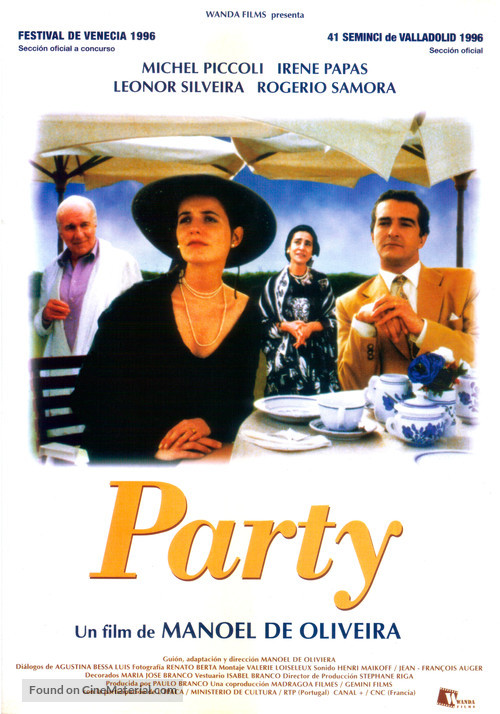 Party - Spanish Movie Poster