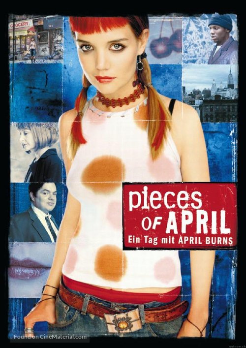 Pieces of April - German DVD movie cover