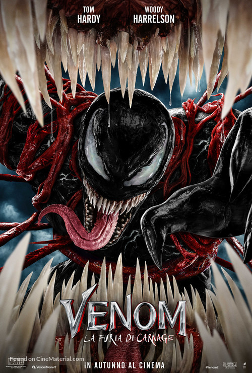 Venom: Let There Be Carnage - Italian Movie Poster