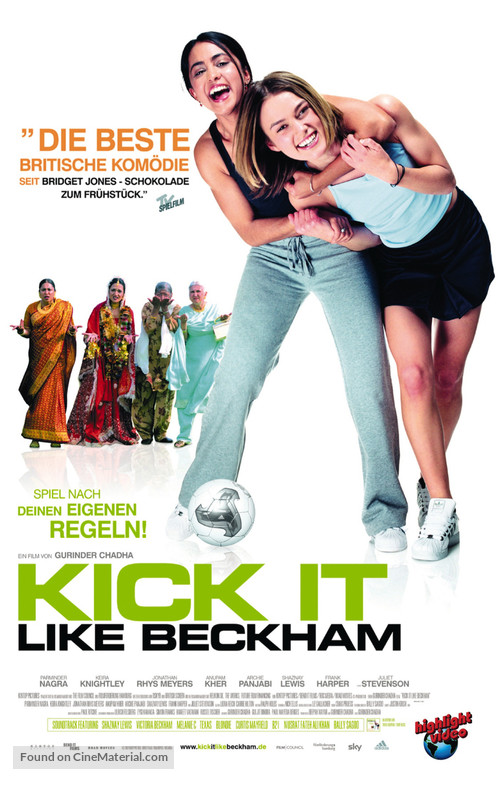 Bend It Like Beckham - German Movie Poster