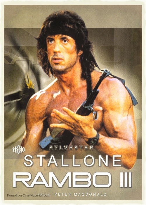 Rambo III - Czech Movie Cover