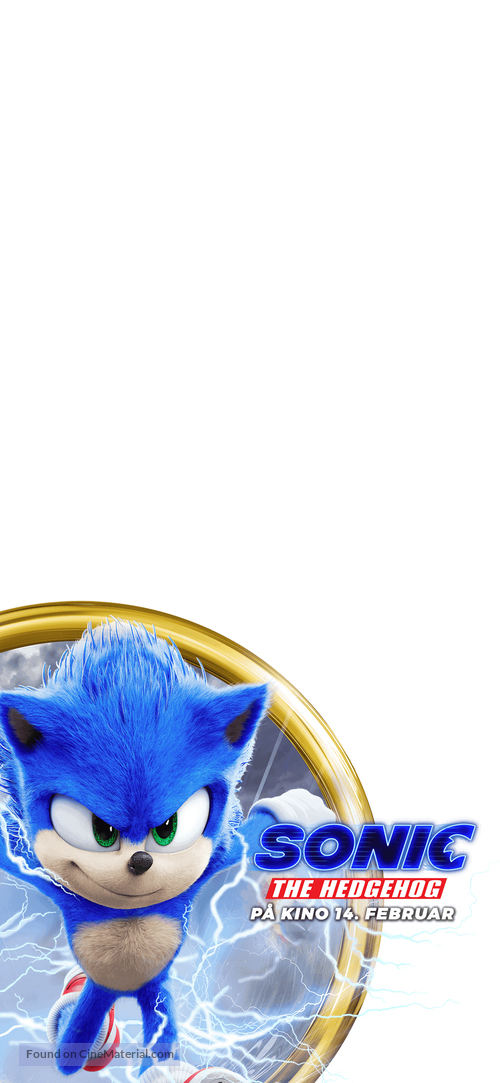Sonic the Hedgehog - Danish Movie Poster