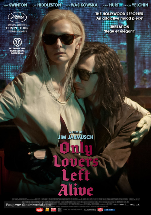Only Lovers Left Alive - Belgian Movie Poster