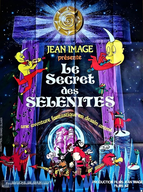 Secret des s&eacute;l&eacute;nites, Le - French Movie Poster