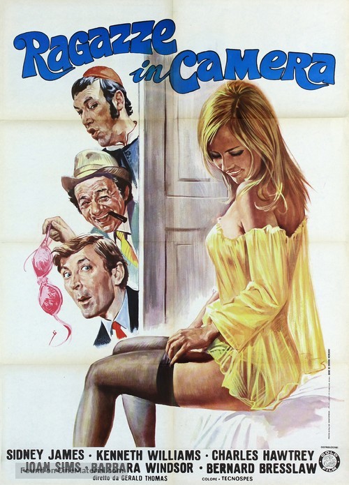 Carry on Abroad - Italian Movie Poster