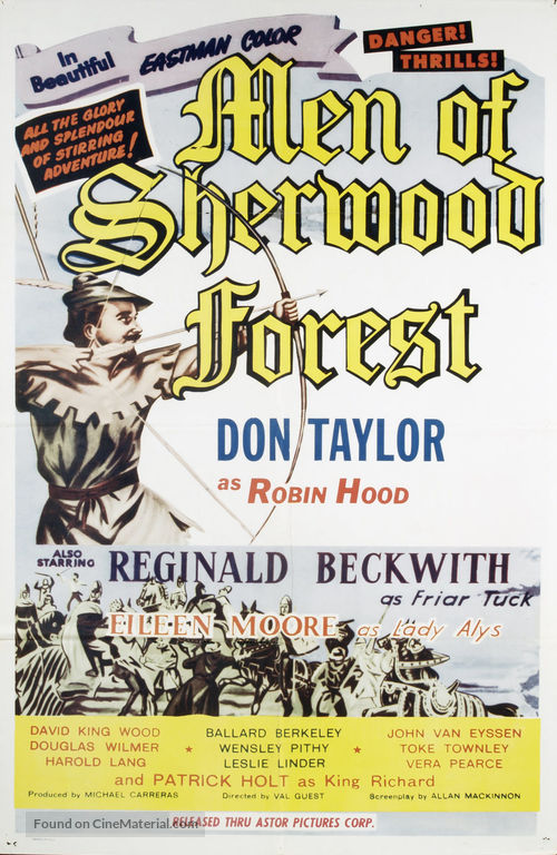 The Men of Sherwood Forest - Movie Poster