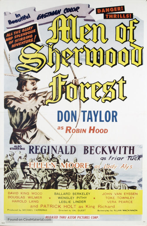 The Men of Sherwood Forest - Movie Poster