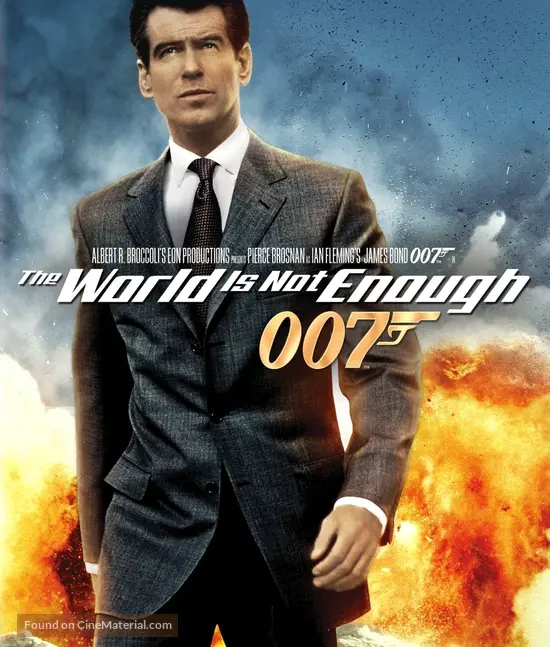 The World Is Not Enough - Blu-Ray movie cover