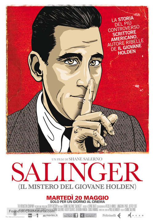Salinger - Italian Movie Poster