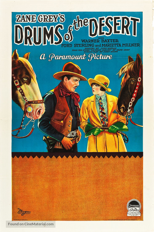 Drums of the Desert - Movie Poster