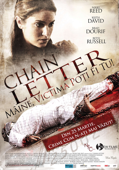Chain Letter - Romanian Movie Poster