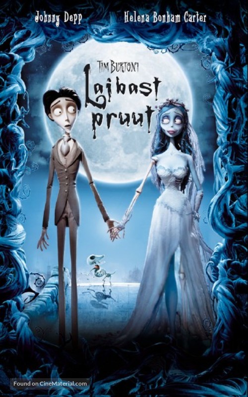 Corpse Bride - Estonian VHS movie cover