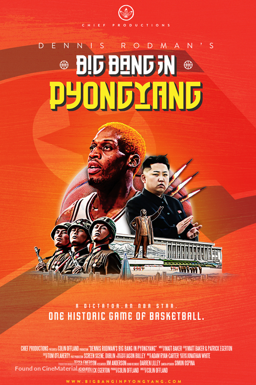 Dennis Rodman&#039;s Big Bang in PyongYang - British Movie Poster