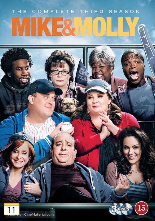 &quot;Mike &amp; Molly&quot; - Danish DVD movie cover