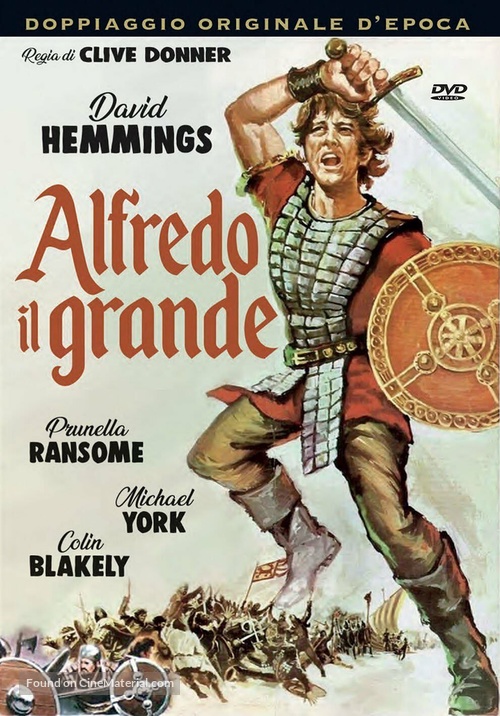 Alfred the Great - Italian DVD movie cover