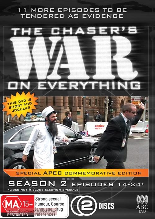 &quot;The Chaser&#039;s War on Everything&quot; - Australian Movie Cover