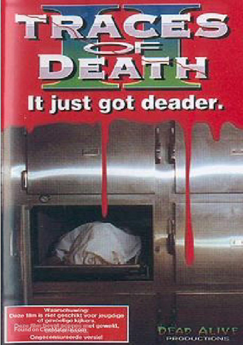 Traces of Death II - DVD movie cover