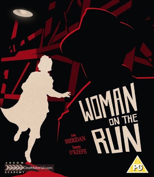 Woman on the Run - British Blu-Ray movie cover