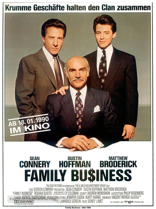 Family Business - German Movie Poster