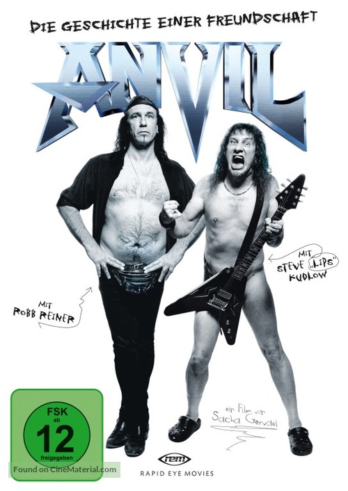 Anvil! The Story of Anvil - German DVD movie cover