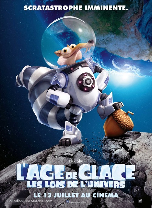 Ice Age: Collision Course - French Movie Poster
