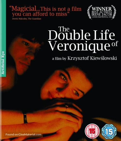 La double vie de V&eacute;ronique - British Blu-Ray movie cover