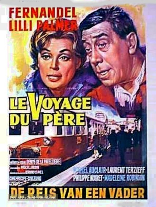 Le voyage du p&egrave;re - Belgian Movie Poster