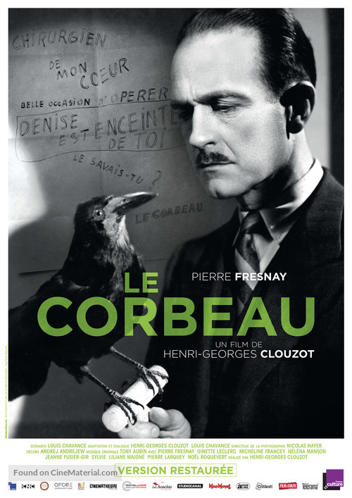 Le corbeau - French Re-release movie poster