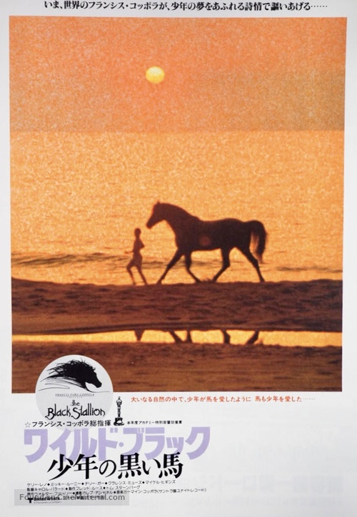 The Black Stallion - Japanese Movie Poster