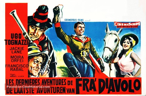 I tromboni di Fra Diavolo - Belgian Movie Poster