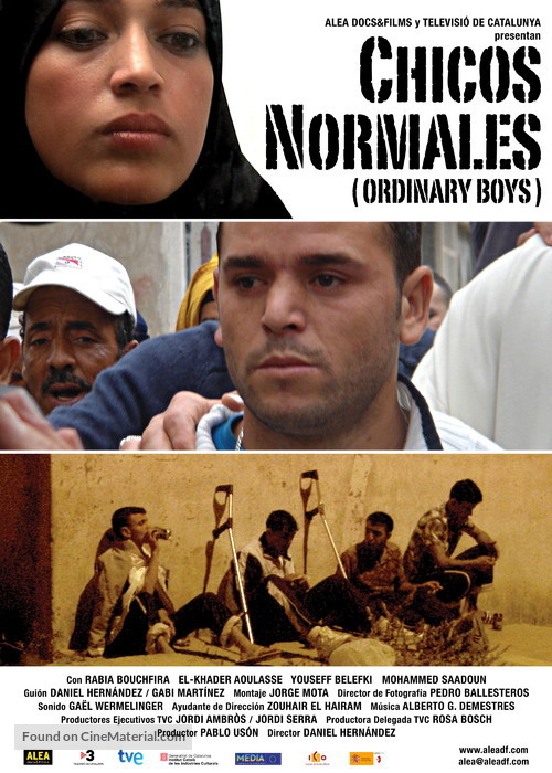 Chicos normales - Spanish Movie Poster
