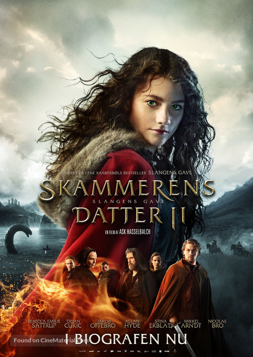 Skammerens Datter II: Slangens Gave - Danish Movie Poster