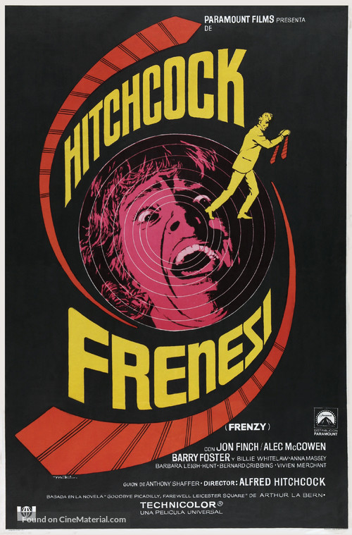 Frenzy - Spanish Movie Poster