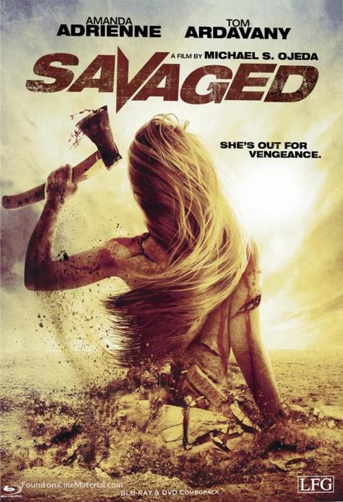 Savaged - German Blu-Ray movie cover
