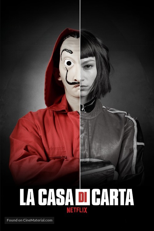 &quot;La casa de papel&quot; - Italian Movie Cover