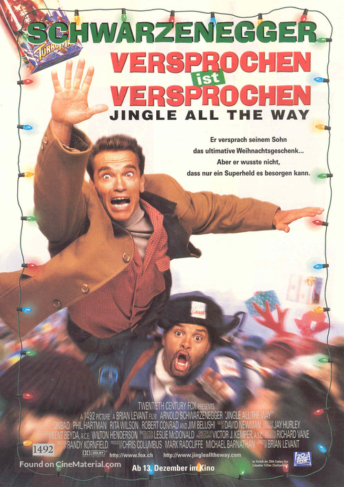 Jingle All The Way - Swiss Movie Poster