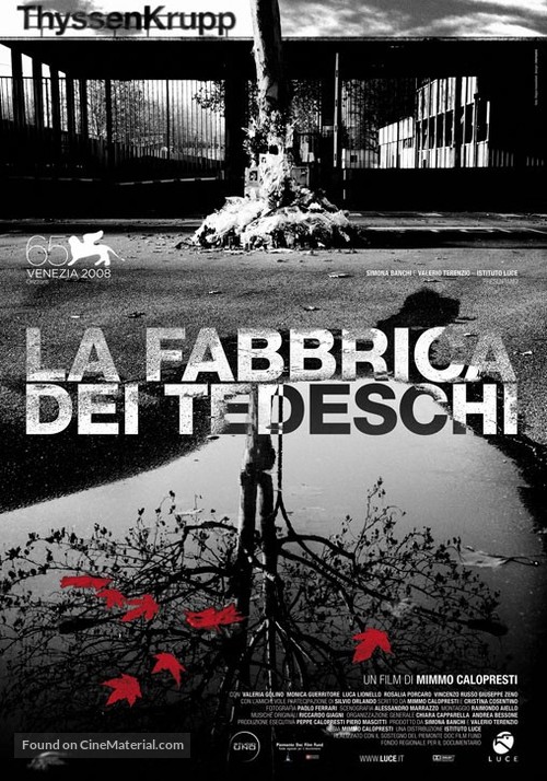 La fabbrica dei tedeschi - Italian Movie Poster