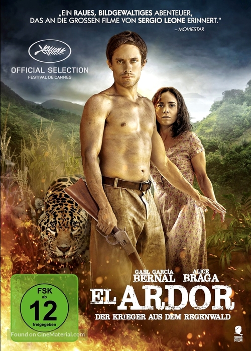 El Ardor - German DVD movie cover