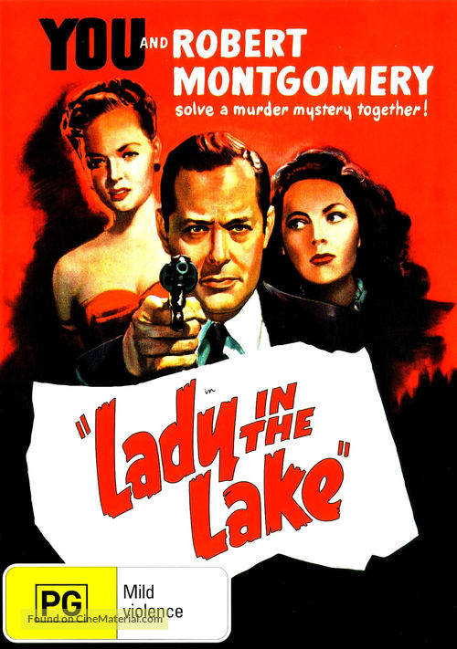 Lady in the Lake - Australian DVD movie cover