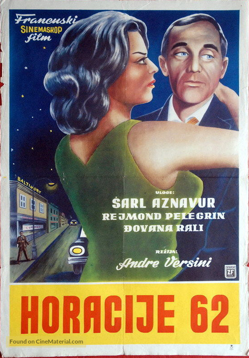 Horace 62 - Yugoslav Movie Poster