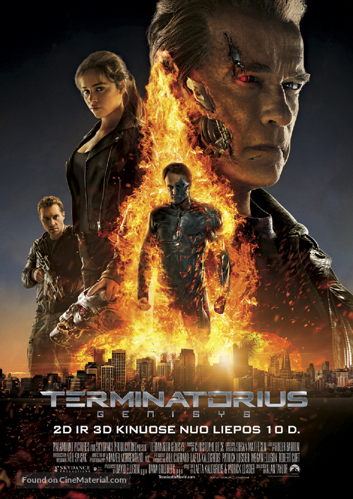 Terminator Genisys - Lithuanian Movie Poster