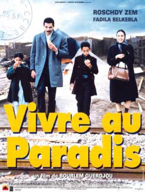 Vivre au paradis - French poster